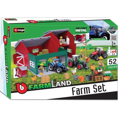 Bburago farmland farm set with 1 tractor (18/31684)